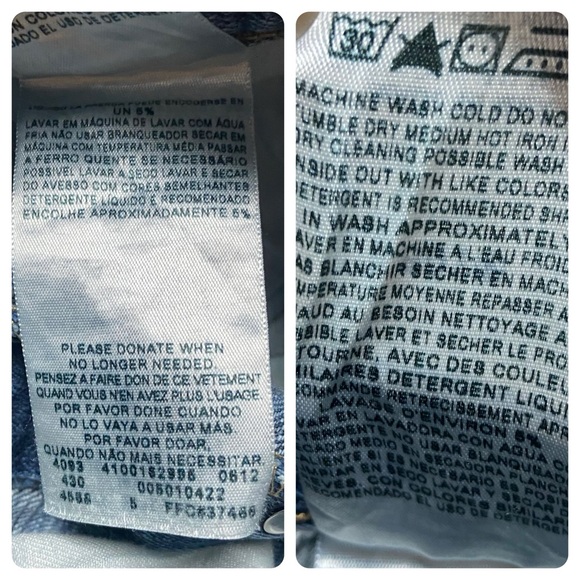 2012 Levi’s 501 Button Fly Jeans Blue - Picture 6 of 16